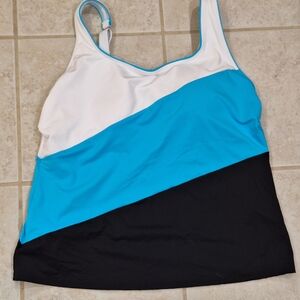 New Lands' End Women's Tankini Swimsuit Top, Size 16W